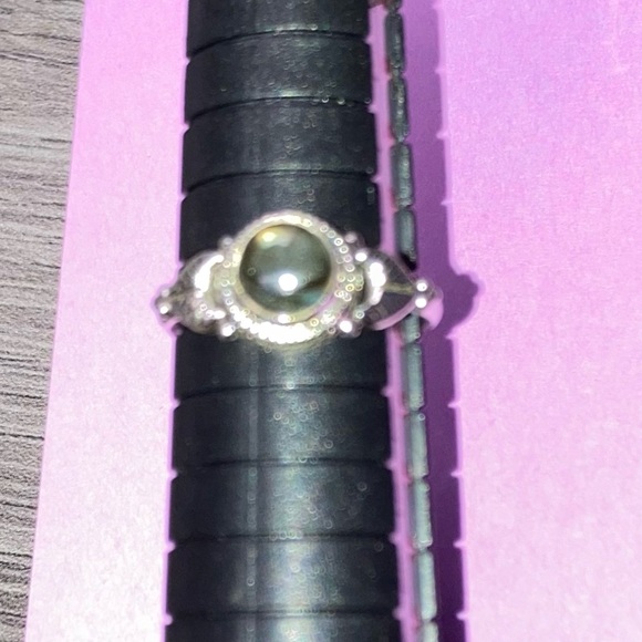 Labradorite Sterling Silver 925 Ladies Sz 6 Filigree Ring New! - Picture 2 of 6